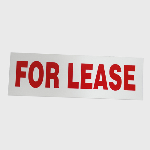 Sticker Large: FOR LEASE